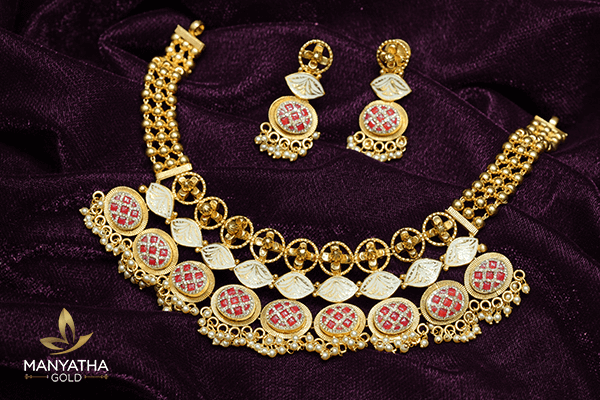 gold necklace designs 