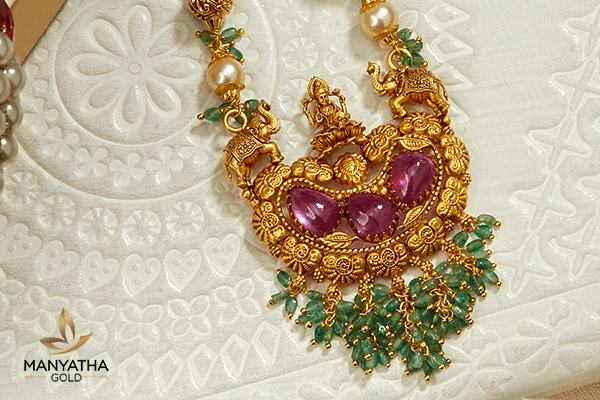 gold necklace designs 